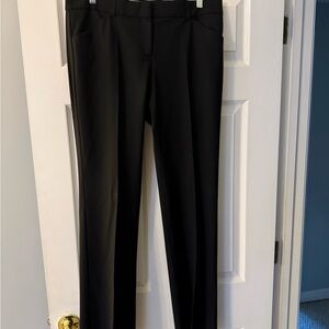 Theory Black Straight Leg Women's Pants